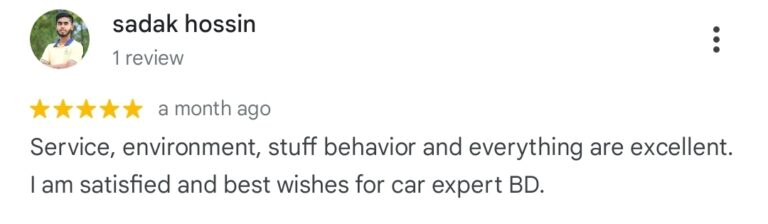 Car expert Customer review-4