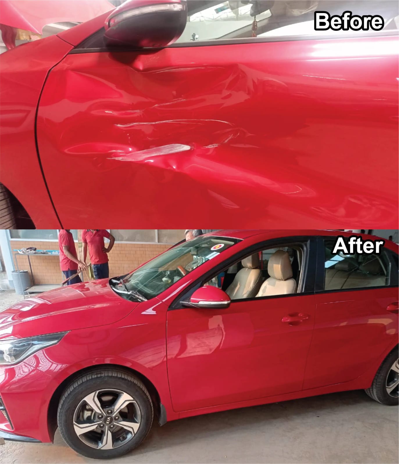 Car Painting Before after 3