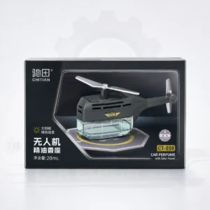 Car Perfume Solar Helicopter